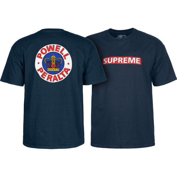 Powell Peralta Supreme T-Shirt Navy
