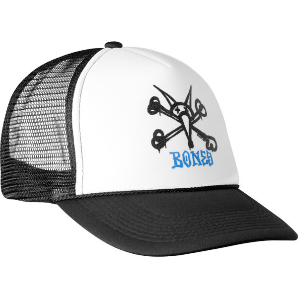 Powell Peralta Vato Rat Bones Trucker Cap White/Black