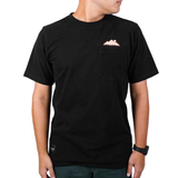 Preduce Camping Pocket T-Shirt Black/Orange/White