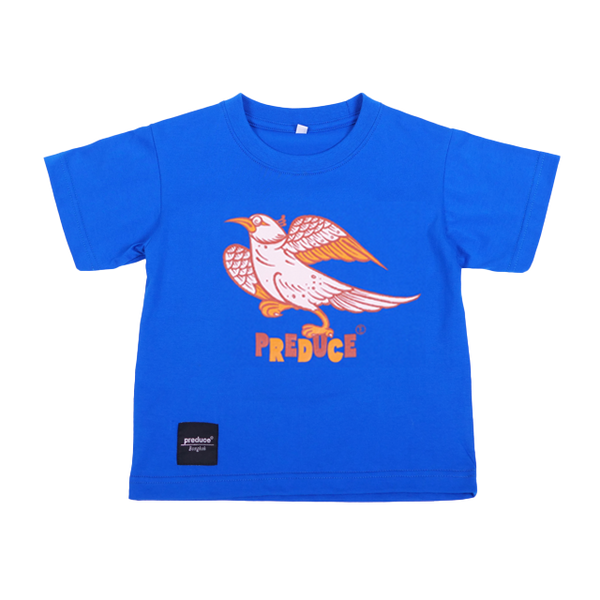 Preduce Kids Birdie T-shirt Marine Blue