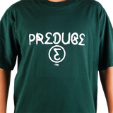Preduce TRK Logo T-Shirt Forest Green/White
