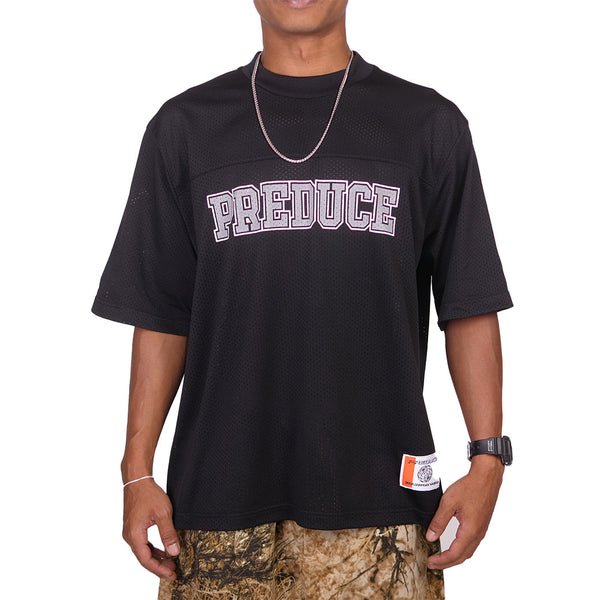 Preduce American Football Jersey Black/Grey