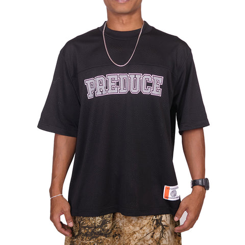 Preduce American Football Jersey Black/Grey
