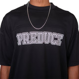 Preduce American Football Jersey Black/Grey