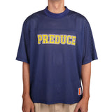 Preduce American Football Jersey Navy Blue/Maiz