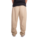 Preduce Baggy Pleated Chino Pants Khaki