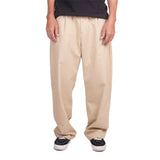 Preduce Baggy Pleated Chino Pants Khaki
