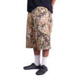 Preduce Baggy Pleated Chino Shorts Realtree Camo
