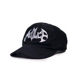 Preduce Bat 6 Panel Corduroy Baseball Hat Black/White