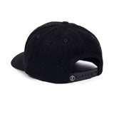 Preduce Bat 6 Panel Corduroy Baseball Hat Black/White
