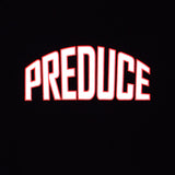 Preduce College T-Shirt Black/White/Red