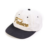 Preduce GJ Vintage Snapback Hat Black/White Cotton