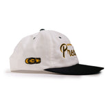Preduce GJ Vintage Snapback Hat Black/White Cotton
