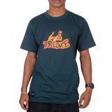 Preduce Joy The Cat T-Shirt Pine Green