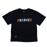 Preduce Kids Bricks Logo T-Shirt Black