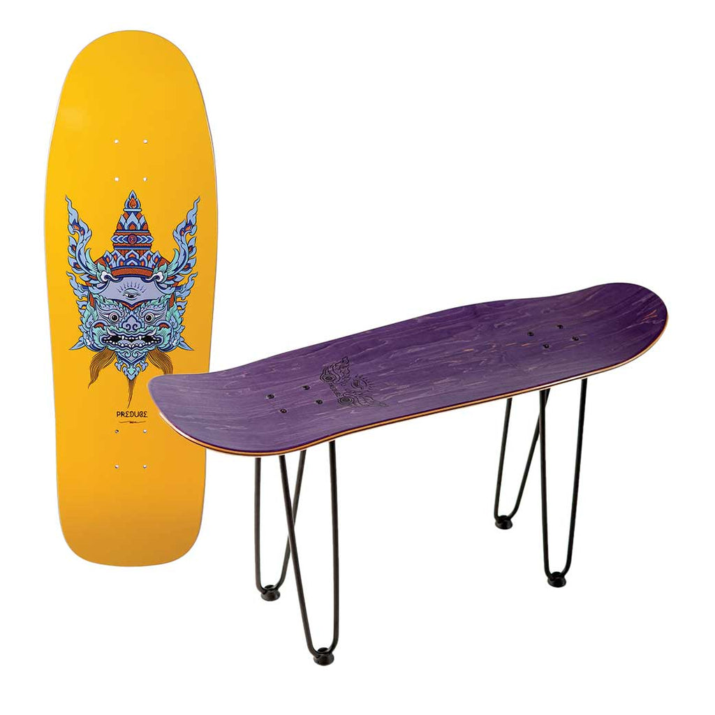 【レア 雰囲気◎】80-90's POORHOUSE SKATEBORDS Preduce_Skate_Chair_TRK_Nora_O