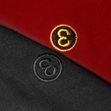 Preduce Small E Two-Tone Embroidered T-Shirt Maroon/Black/Yellow