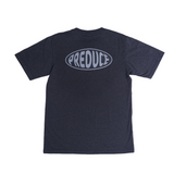 Preduce Warp Logo T-Shirt Black Top Dye