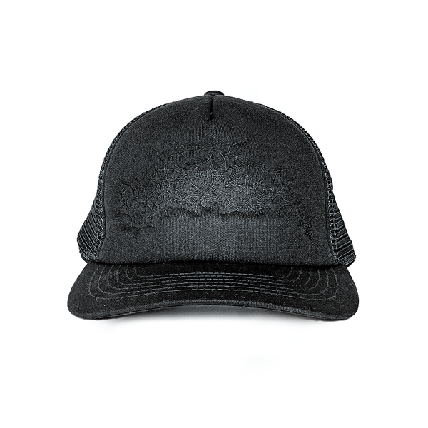 Preduce x Toeypony Embroidered Trucker Hat Black