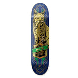 Primitive Mota Lynx II Blue Skateboard Deck 8.0"