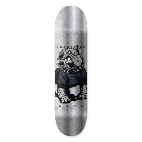 Primitive Neal Enforcer Sillver Skateboard Deck 8.125"