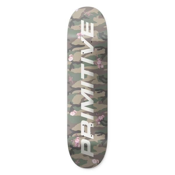 Primitive Osaka Camo Team Skateboard Deck 8.38