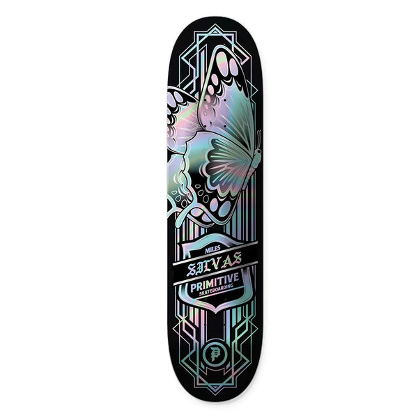 Primitive Silvas Butterfly Spectra Skateboard Deck 8.5"