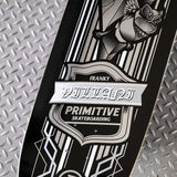 Primitive Villani Bat Skateboard Deck 9.125"