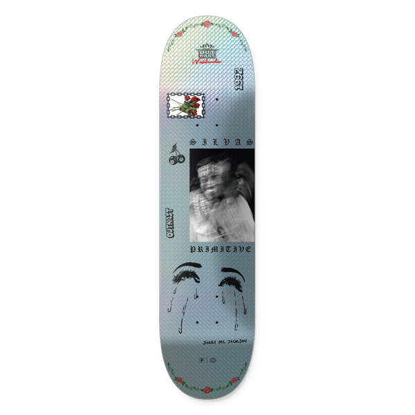 Primitive x Outkast Silvas Jackson Skateboard Deck 8.38