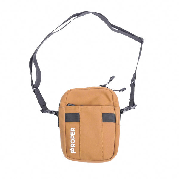Proper Mini Sling Bag Wooden Brown