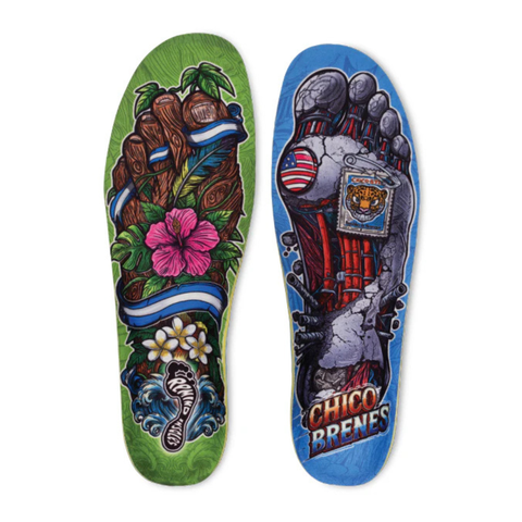 Remind Insoles Cush Impact Chico Brenes Gnar Foot 5.5mm Mid-High Arch
