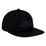 Sci-Fi Fantasy Logo 6 Panel Hat Black/Purple