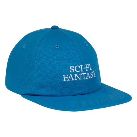 Sci-Fi Fantasy Logo 6 Panel Hat French Blue