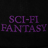Sci-Fi Fantasy Logo 6 Panel Hat Black/Purple