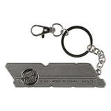 Santa Cruz Big Strip Key Chain Silver