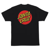 Santa Cruz Classic Dot T-Shirt Black