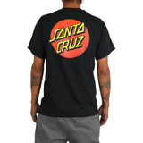 Santa Cruz Classic Dot T-Shirt Black