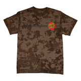 Santa Cruz Classic Dot T-Shirt Iced Brown