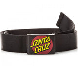 Santa Cruz Classic Dot Unisex Web Belt Black