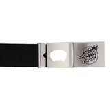 Santa Cruz Flame Dot Strip Web Unisex Belt Black