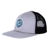 Santa Cruz Malba Crash Dot Trucker Hat Silver/Black