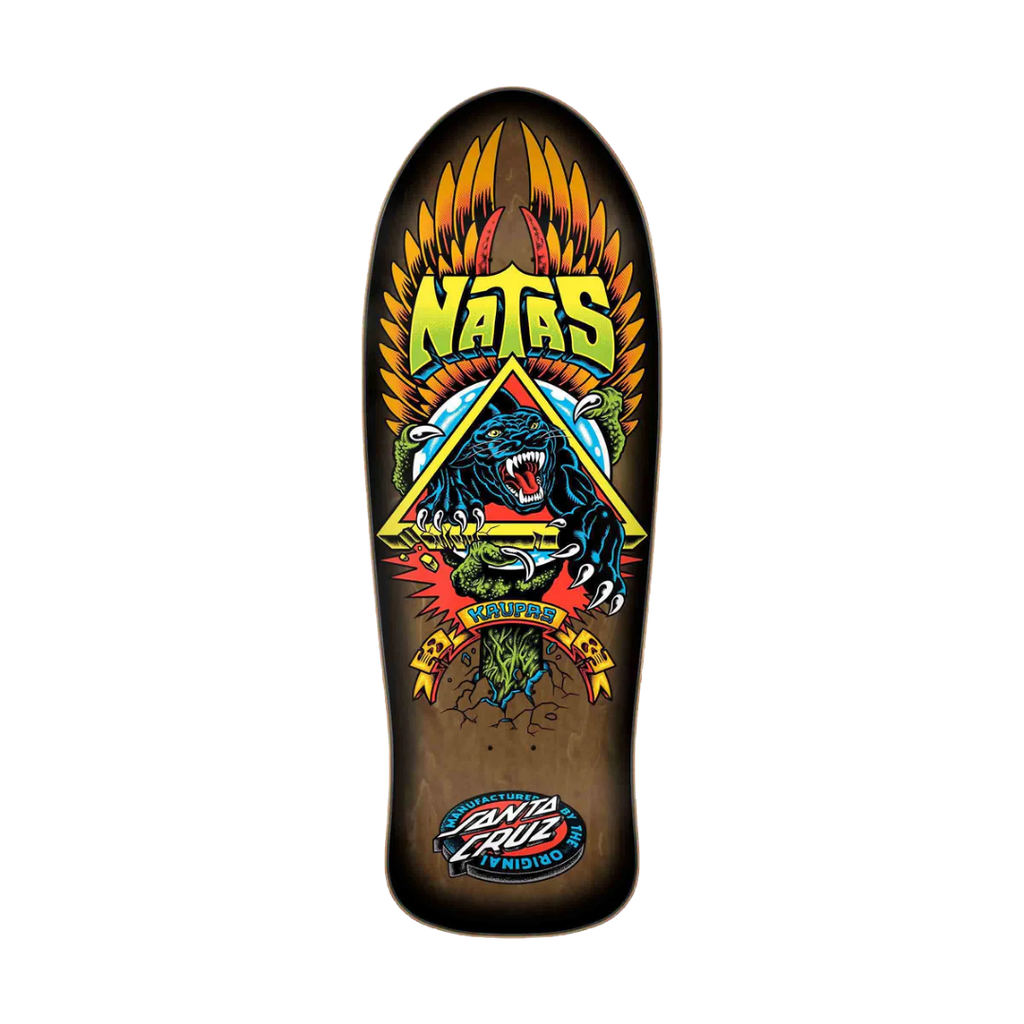 Santa Cruz Natas SC Panther Reissue Old School Deck 10.538