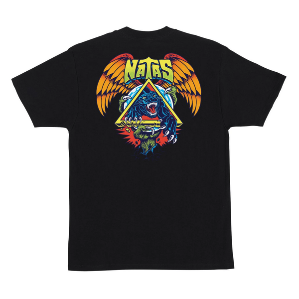 Santa Cruz Natas SC Panther T-Shirt Black