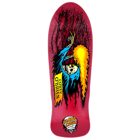 Santa Cruz OBrien Reaper Reissue Old School Deck 9.85" x 30"