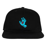 Santa Cruz Screaming Hand Snapback Hat Black