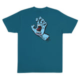 Santa Cruz Screaming Hand T-Shirt Galapagos Blue