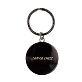 Santa Cruz Wave Dot Key Chain Dk Gunmetal