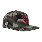 Santa Cruz x Stranger Things Hellfire Club Snapback Camo