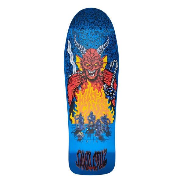 Santa Cruz x Stranger Things Knox Hellfire Pit Old School Deck 10.07" x 31.275"