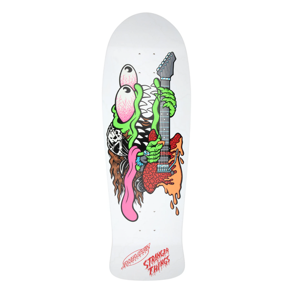 Santa Cruz x Stranger Things Meek Slasher Eddie Reveal Old School Deck 10.1" x 31.13"